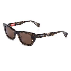 NEW Kenzo Paris Unisex Camouflage Camo 51mm Cateye Sunglasses